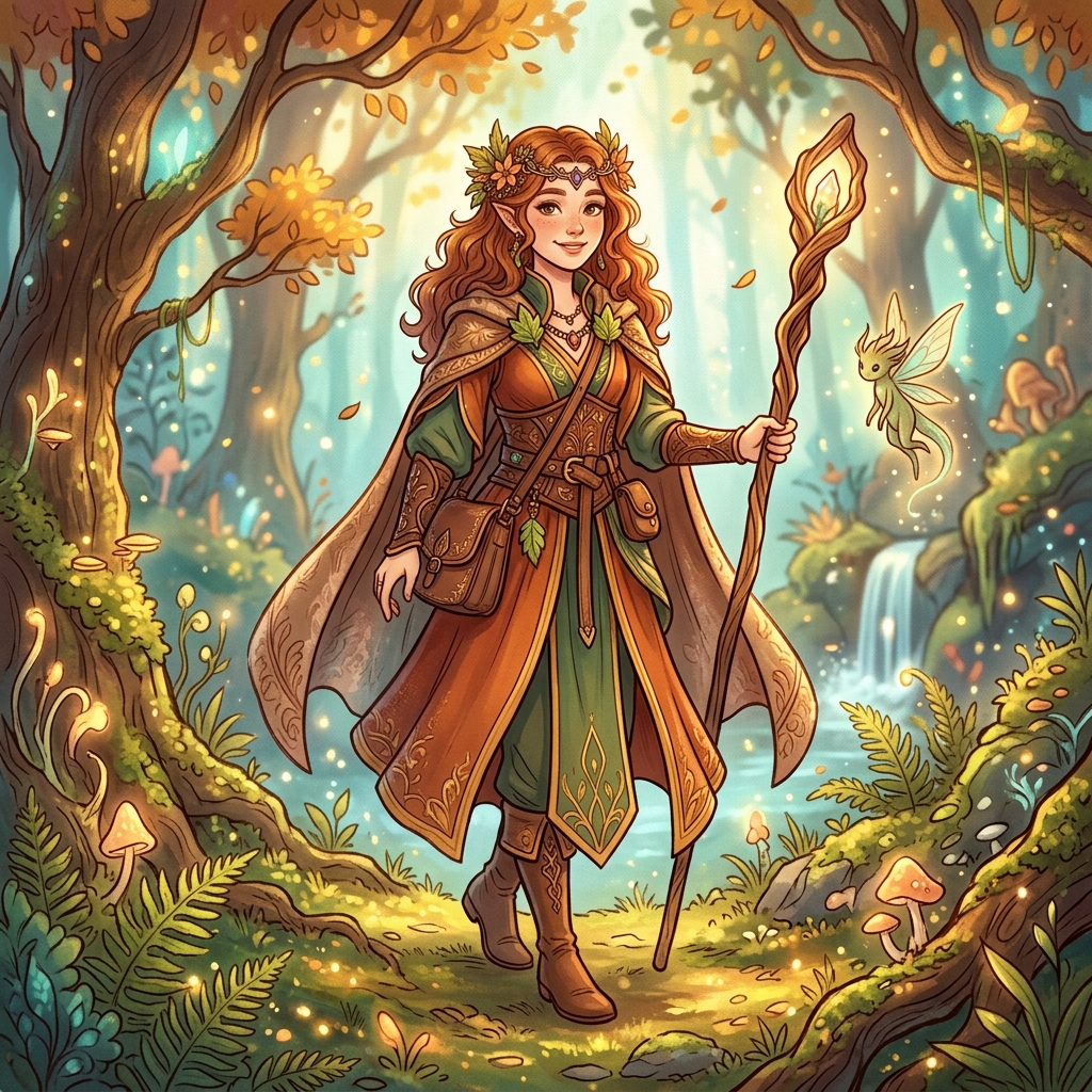 Digital Illustration - Fantasy Character