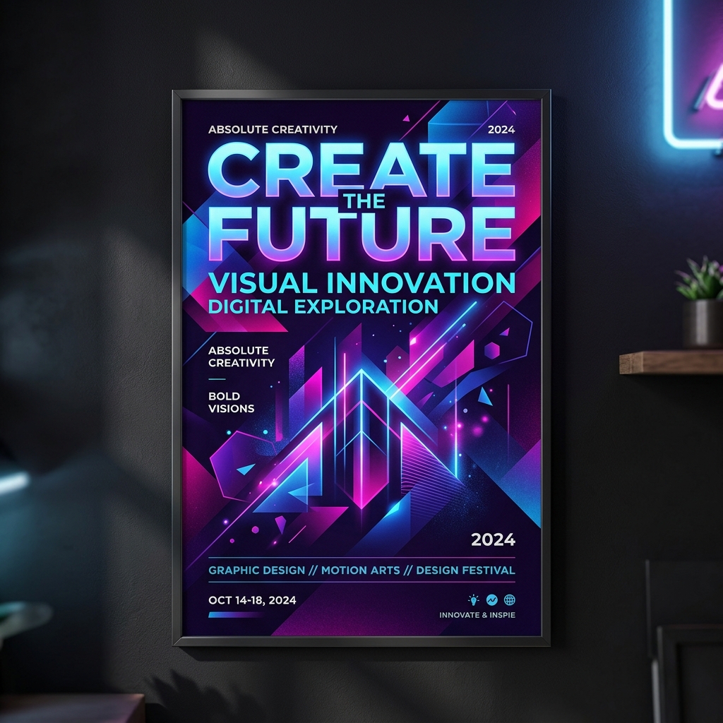 Poster Design - Create The Future