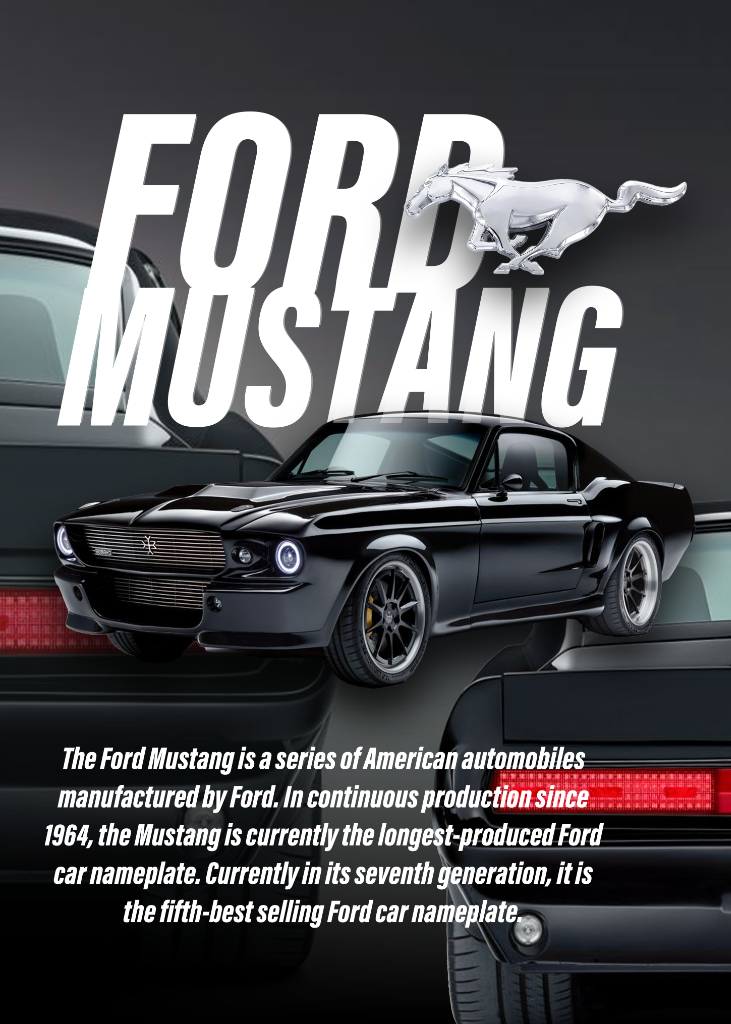 Poster Design - Ford Mustang Eleanor